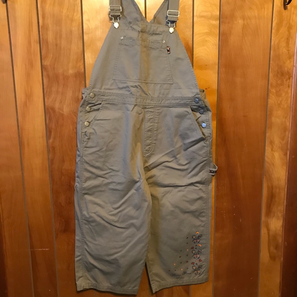 VTG 90s Mickey Unlimited | Cropped Overalls